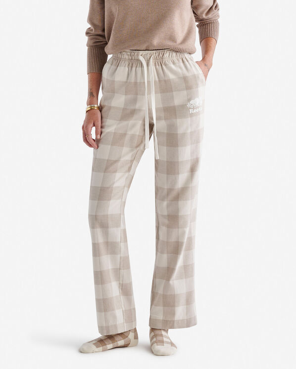 Pantalon de pyjama à carreaux Park pour femmes