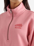 Organic Cooper Relaxed Half Zip Stein