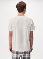 Mens Cooper Plaid Fill T-Shirt