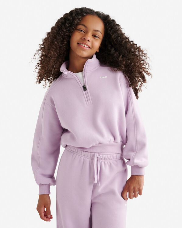 Girls Cloud Half Zip