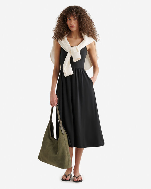 Jacq Shoulder Bag Suede