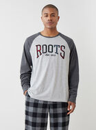 Mens Park Plaid Long Sleeve T-Shirt
