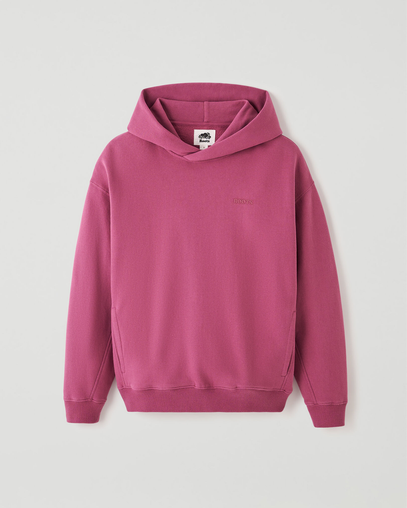 Roots new arrivals pink hoodie