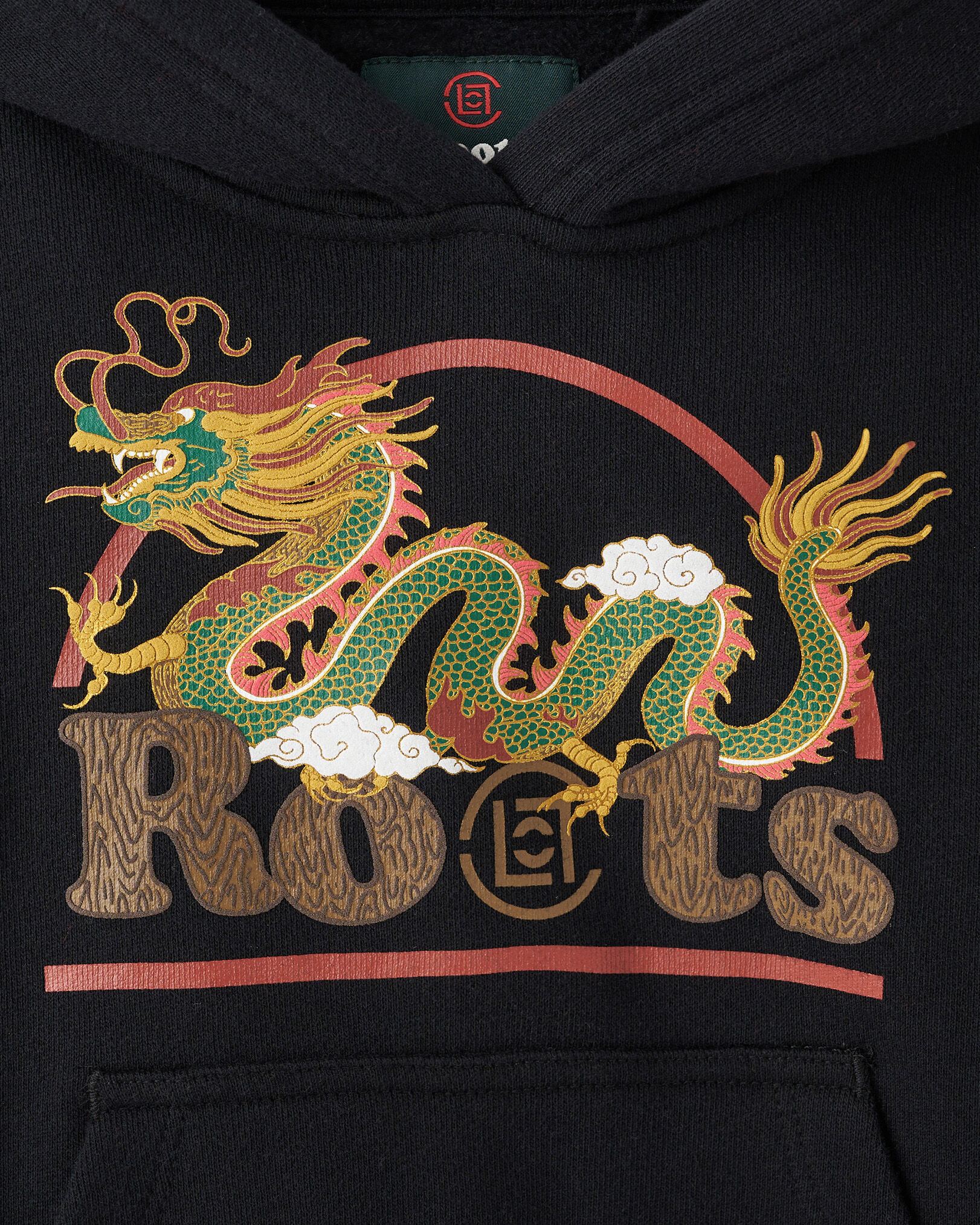 Gucci black 2024 dragon hoodie