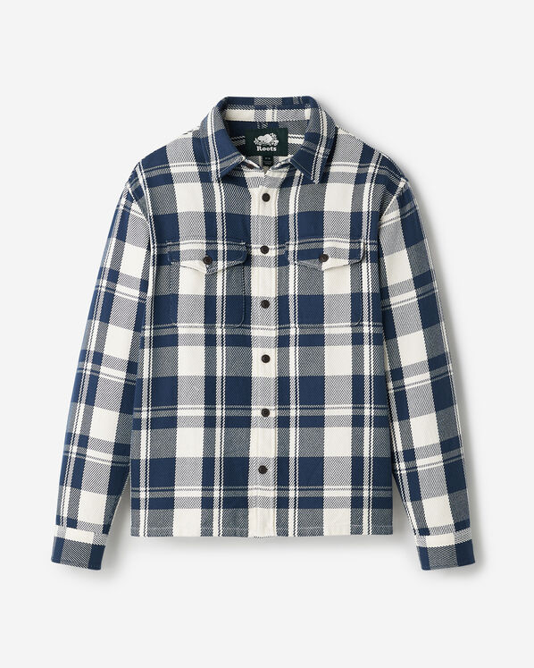 Chemise d&eacute;contract&eacute;e en serg&eacute; Cypress