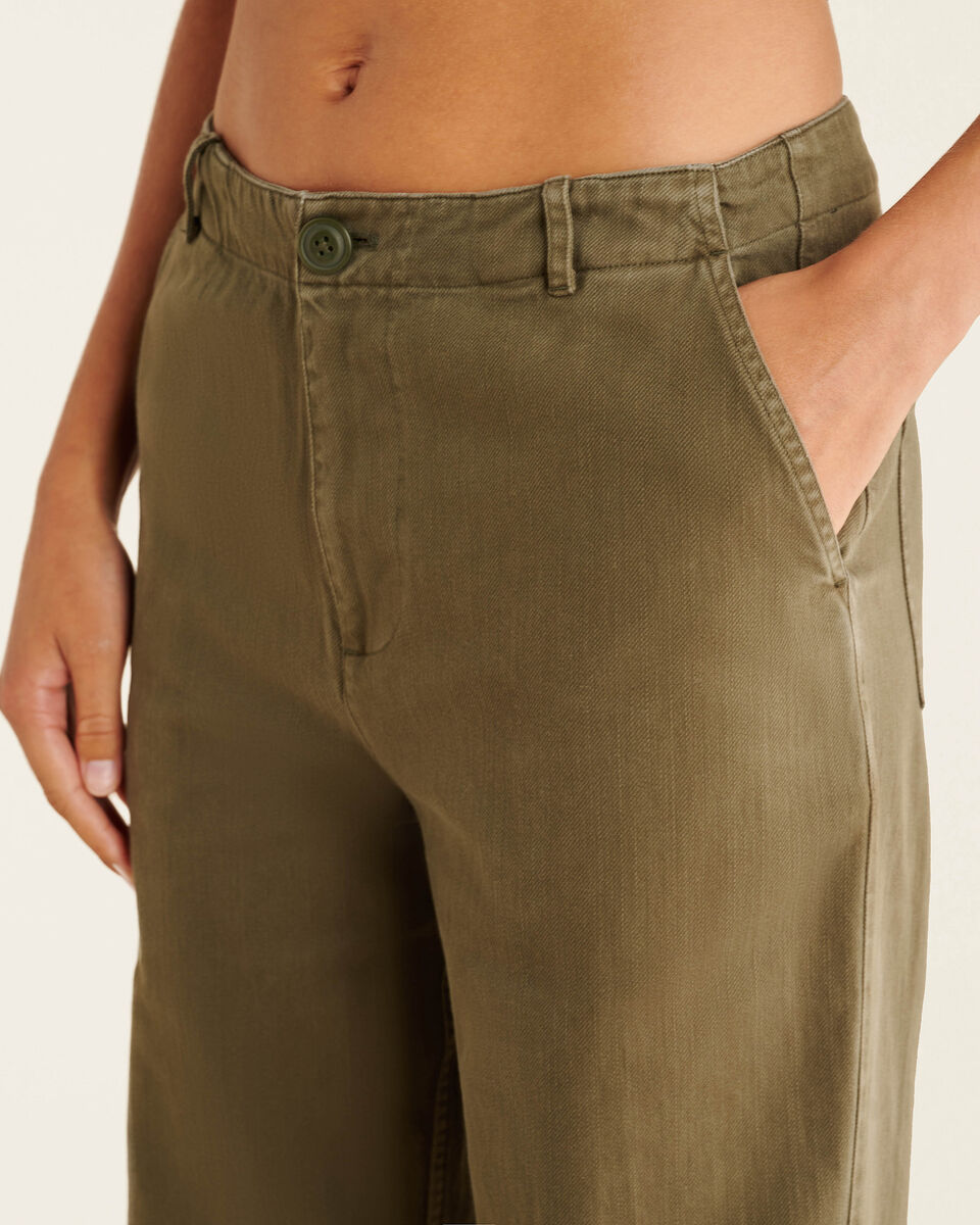 Pantalon ballon en doux coutil