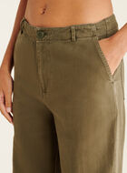 Pantalon ballon en doux coutil