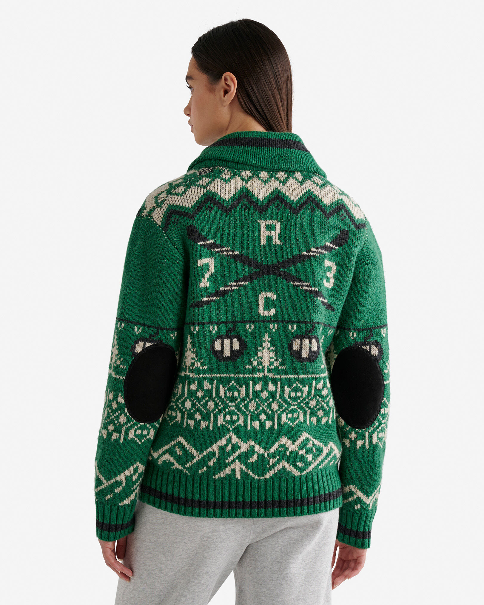 Cabin Shawl Fair Isle Cardigan