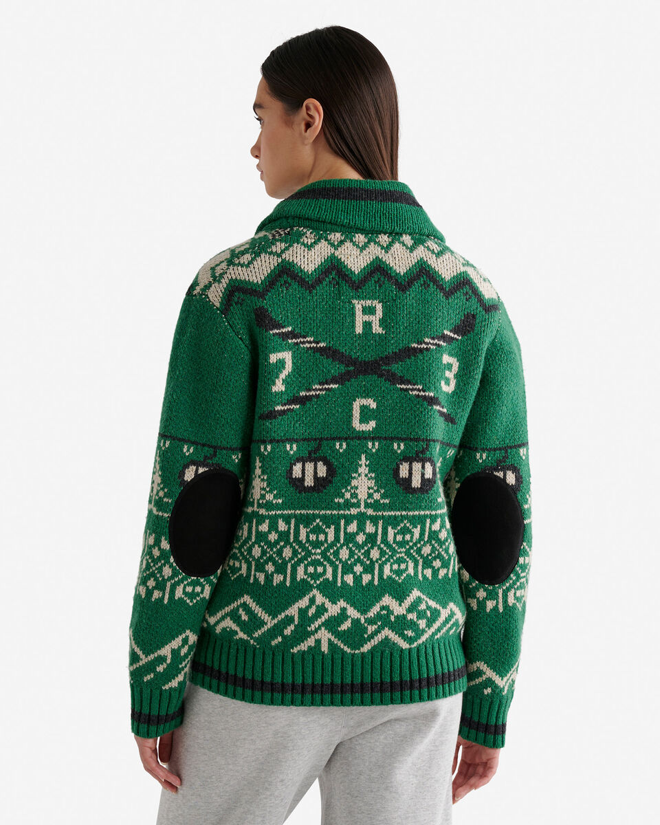 Cabin Shawl Fair Isle Cardigan