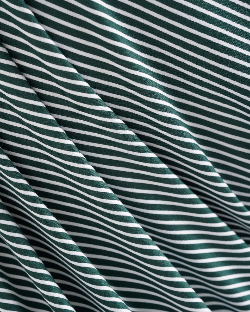 Renew Knit Striped Polo