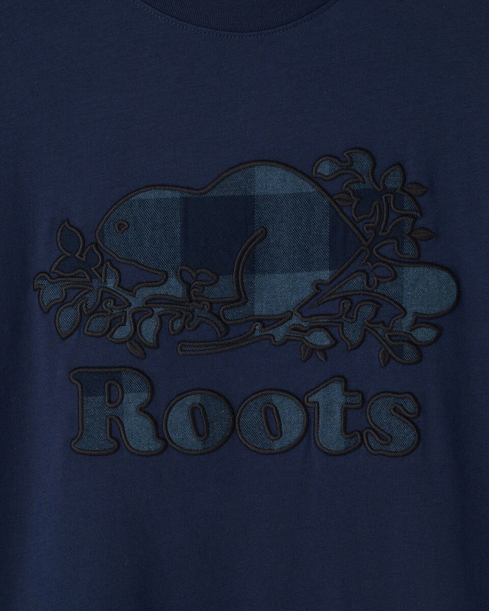 T-shirt Cooper à carreaux pour hommes