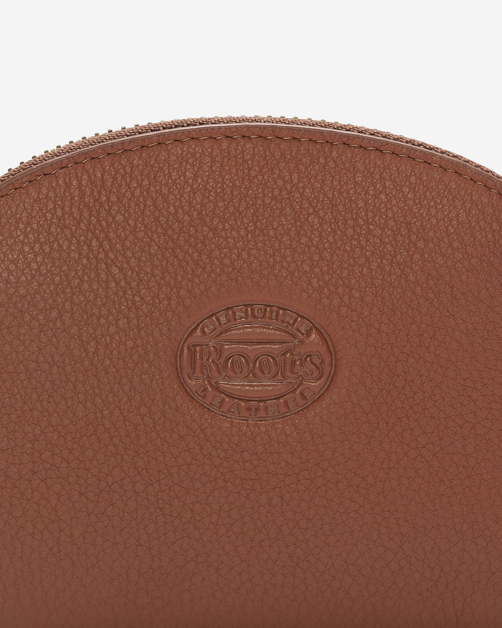 Portefeuille demi-lune en cuir Nuage