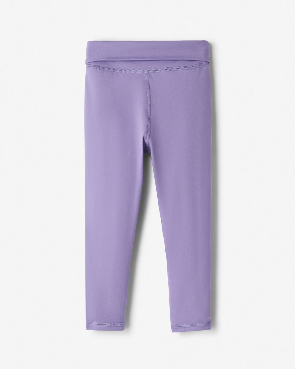Toddler Girls Active Fold Over Ankle Legging