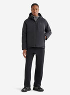 Chandail sport textur&eacute; &agrave; capuchon et glissi&egrave;re 