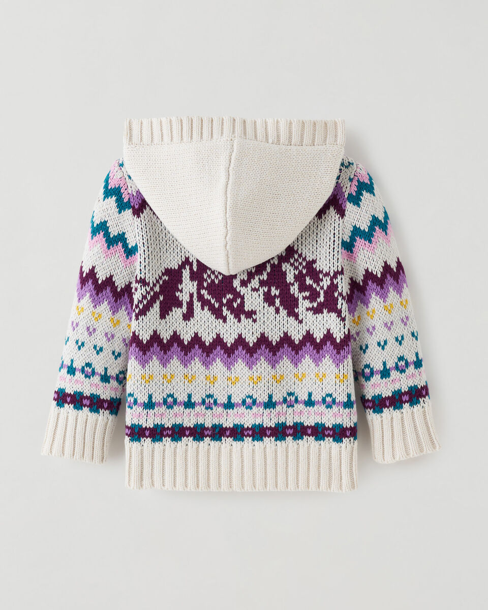 Baby Fair Isle Hoodie Sweater
