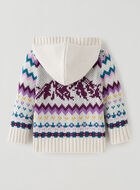 Baby Fair Isle Hoodie Sweater