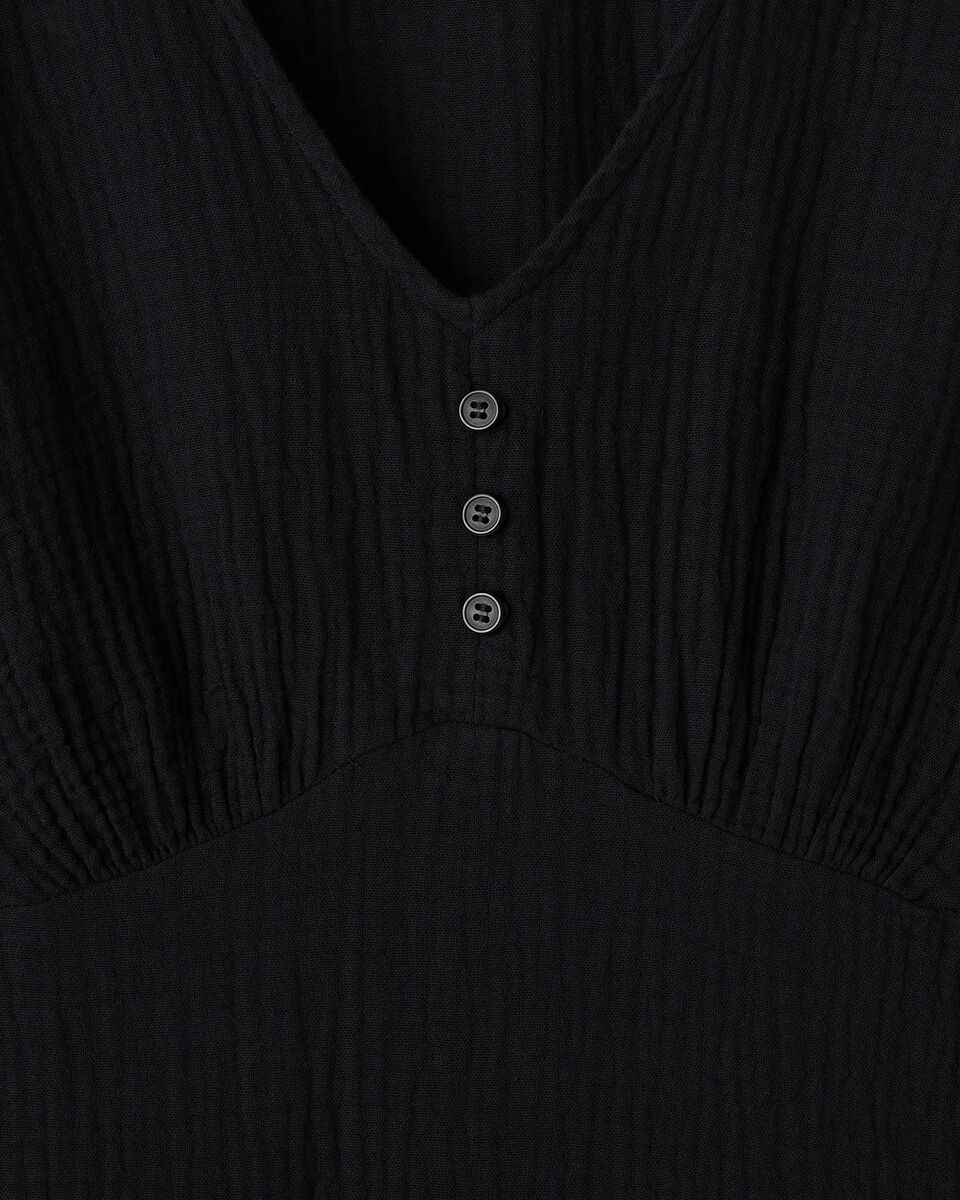 Isla Cotton Gauze Tea Dress