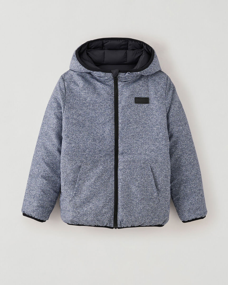 Kids Roots Reversible Puffer Jacket