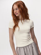 Roam Rib Fitted Short Sleeve Top