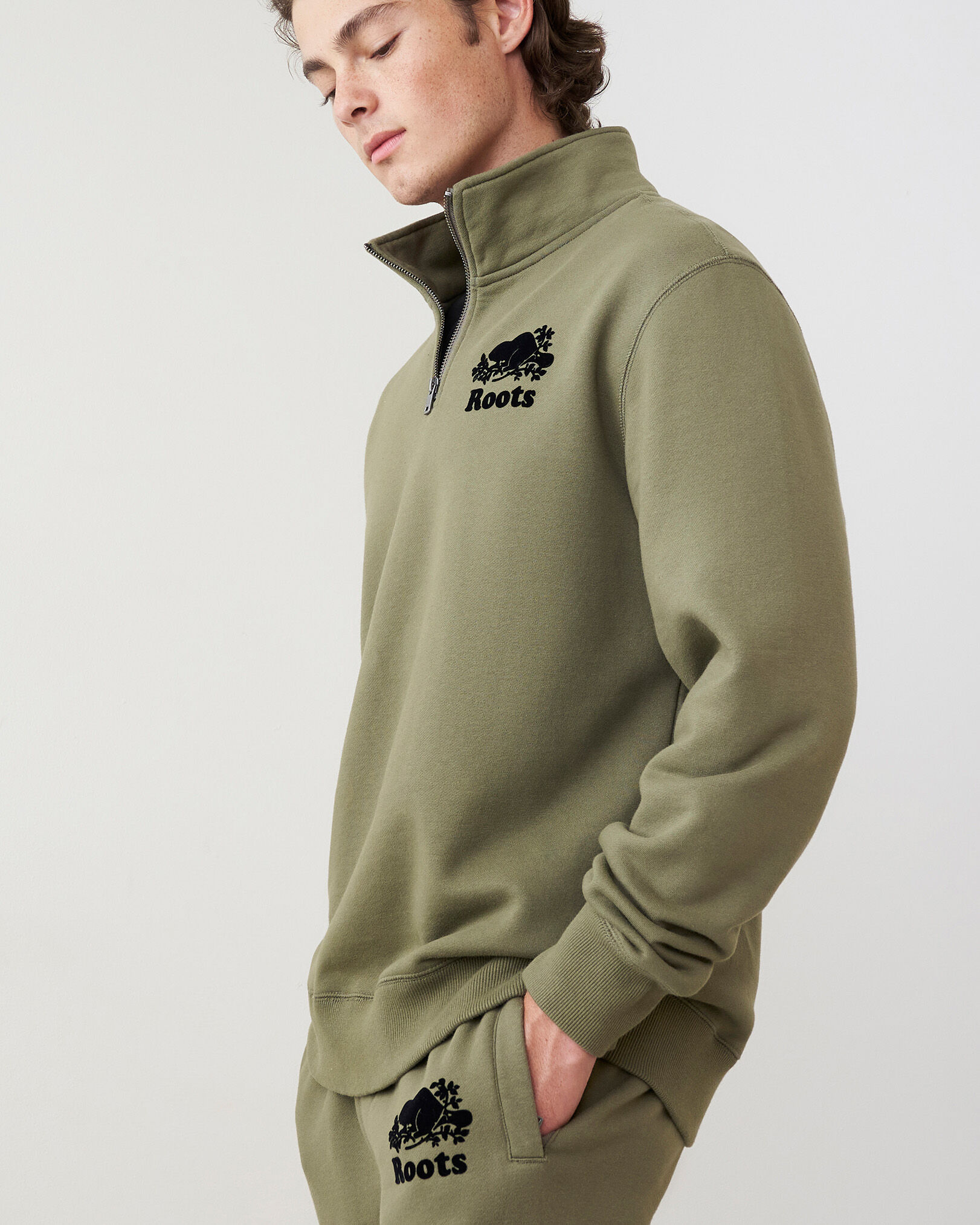 Roots discount sweater mens