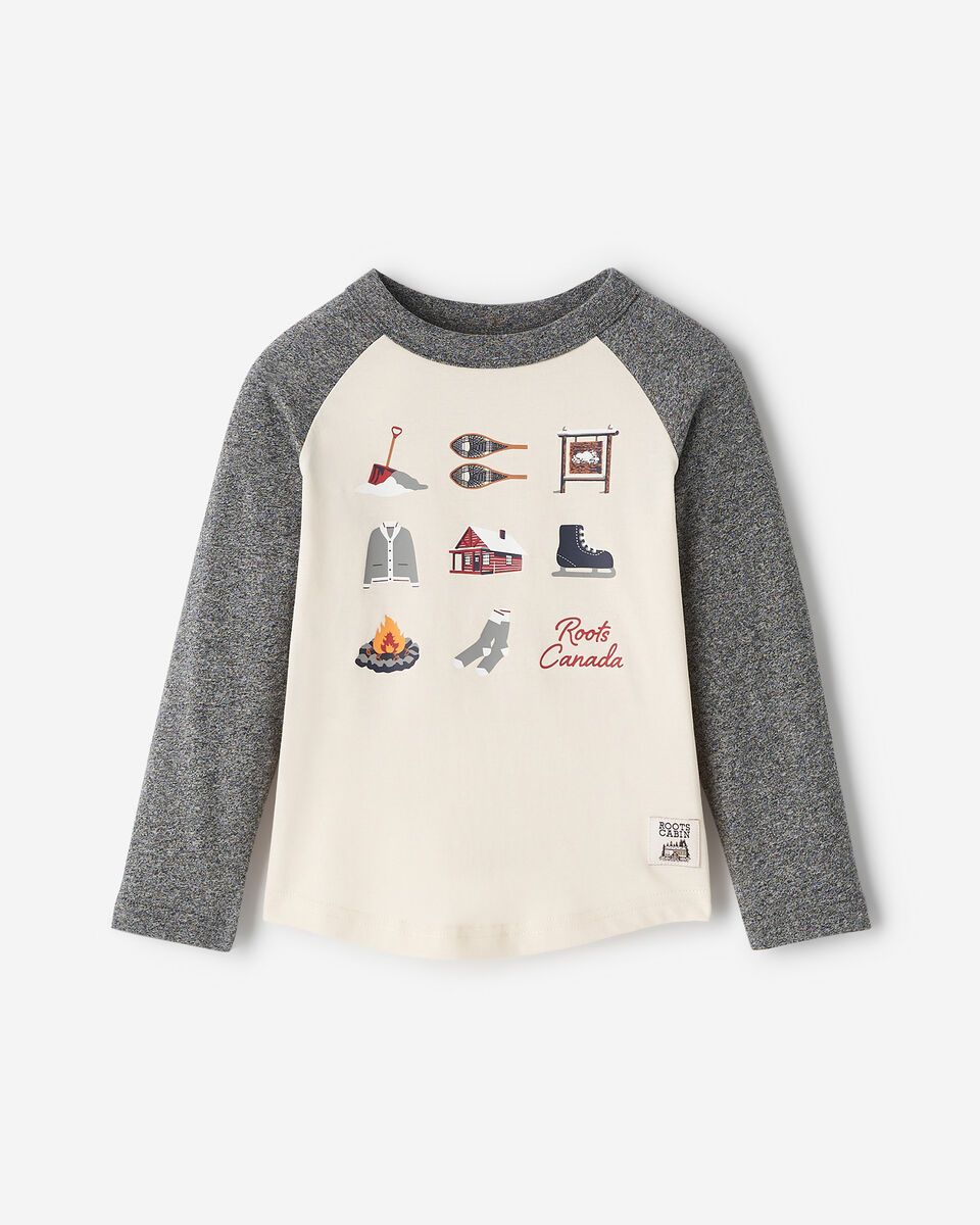 Toddler Cabin Baseball T-Shirt