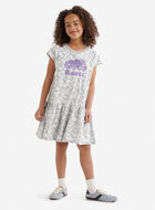 Robe &agrave; motif floral pour fille