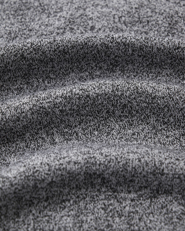 T-shirt &agrave; manches longues &agrave; motif poivr&eacute; en coton biologique pour homme