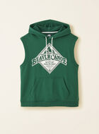 Beaver Canoe Sleeveless Hoodie Gender Free