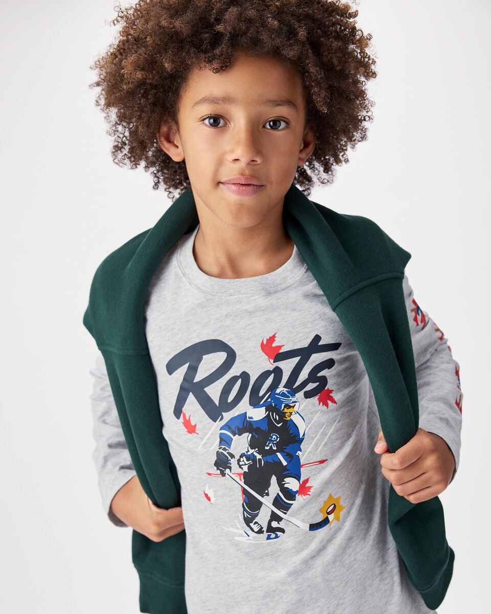 Kids Hockey Long Sleeve T-Shirt