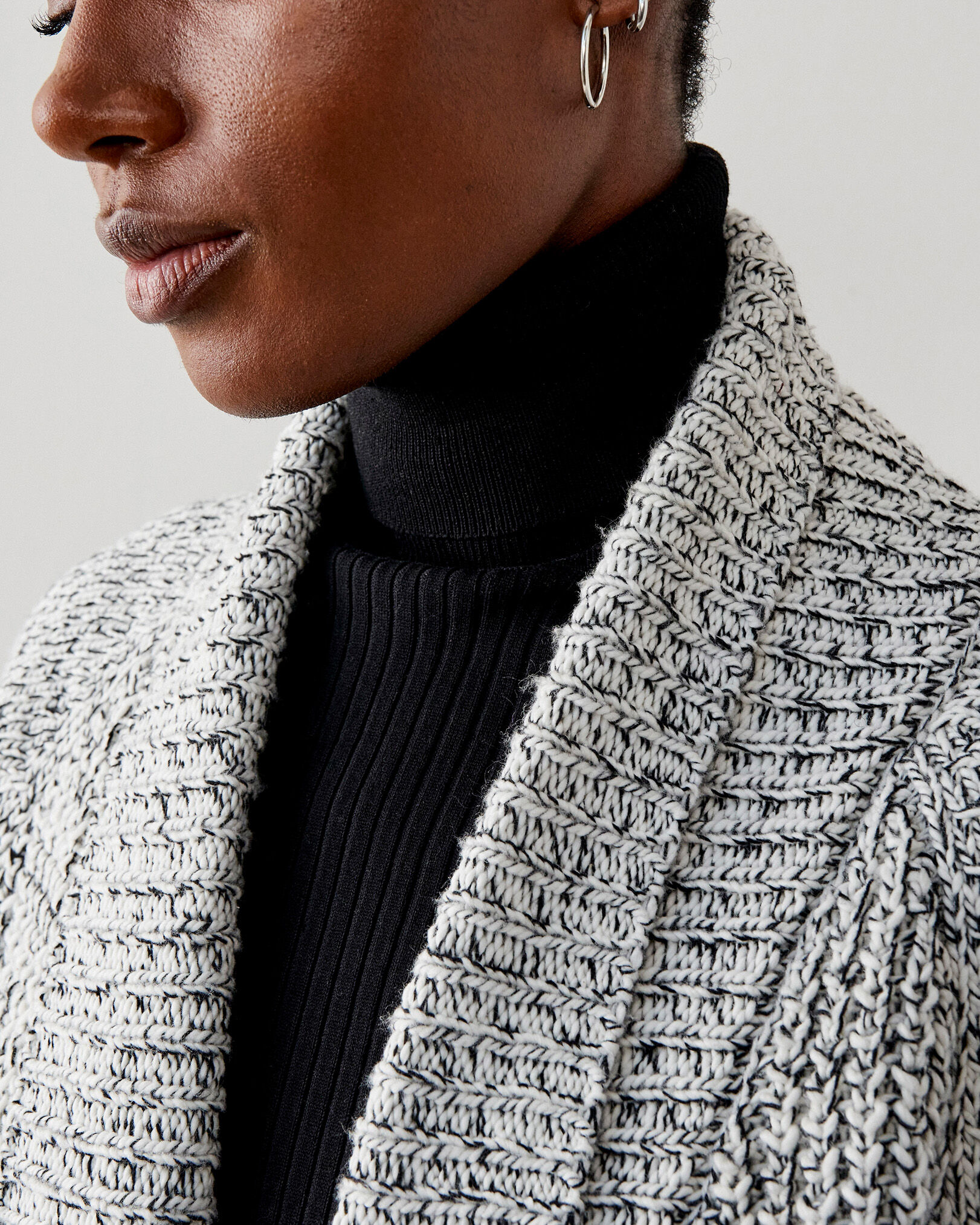 Snowy fox cardigan roots sale