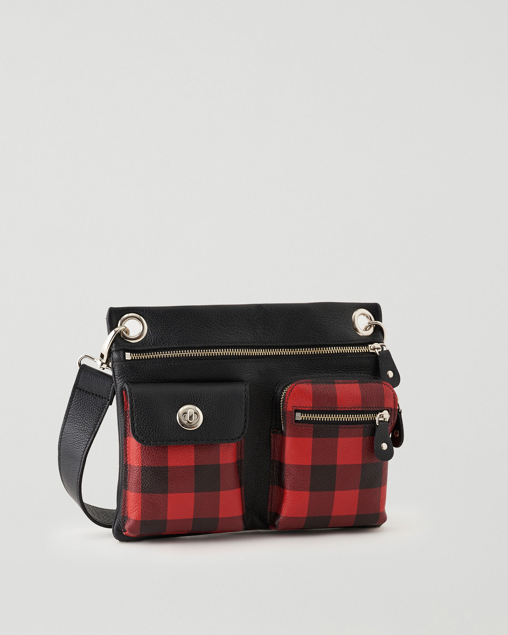 Plaid crossbody outlet