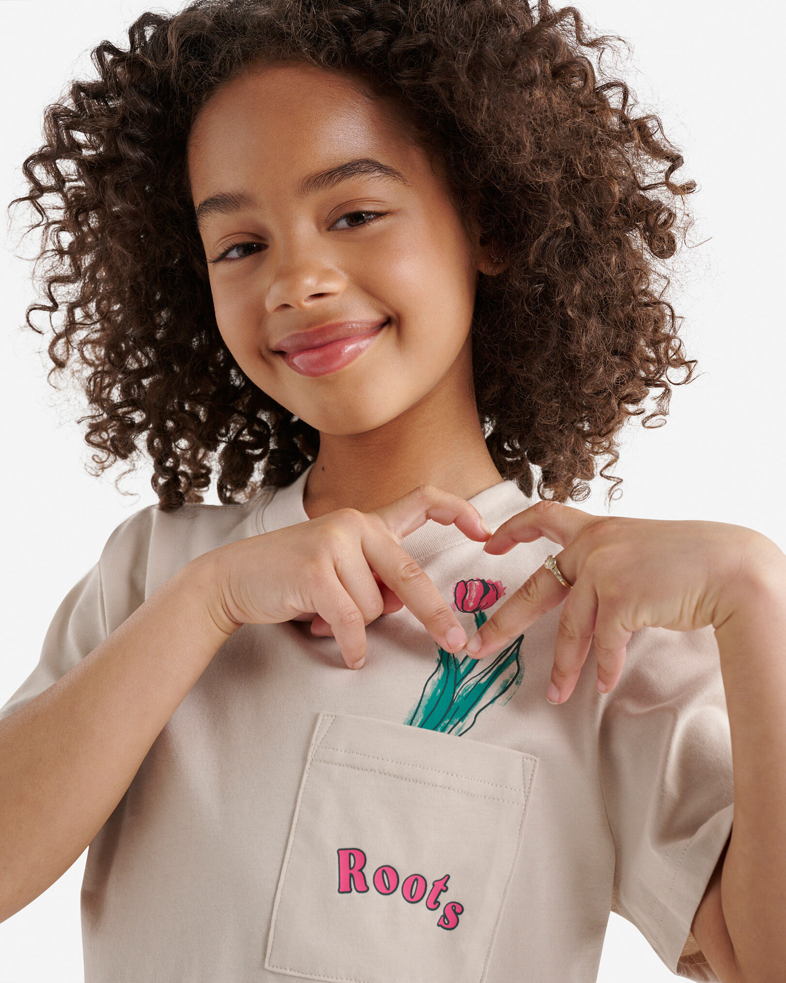 T-shirt décontracté à poche pour enfants