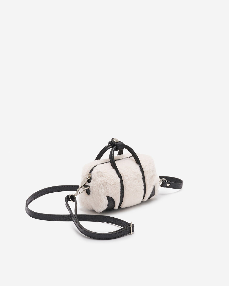 Shearling Micro Banff Crossbody