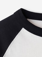 T-shirt style baseball Cooper en coton bio pour tout-petits