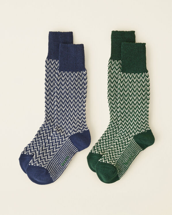 Adult Herringbone Sock 2 Pack