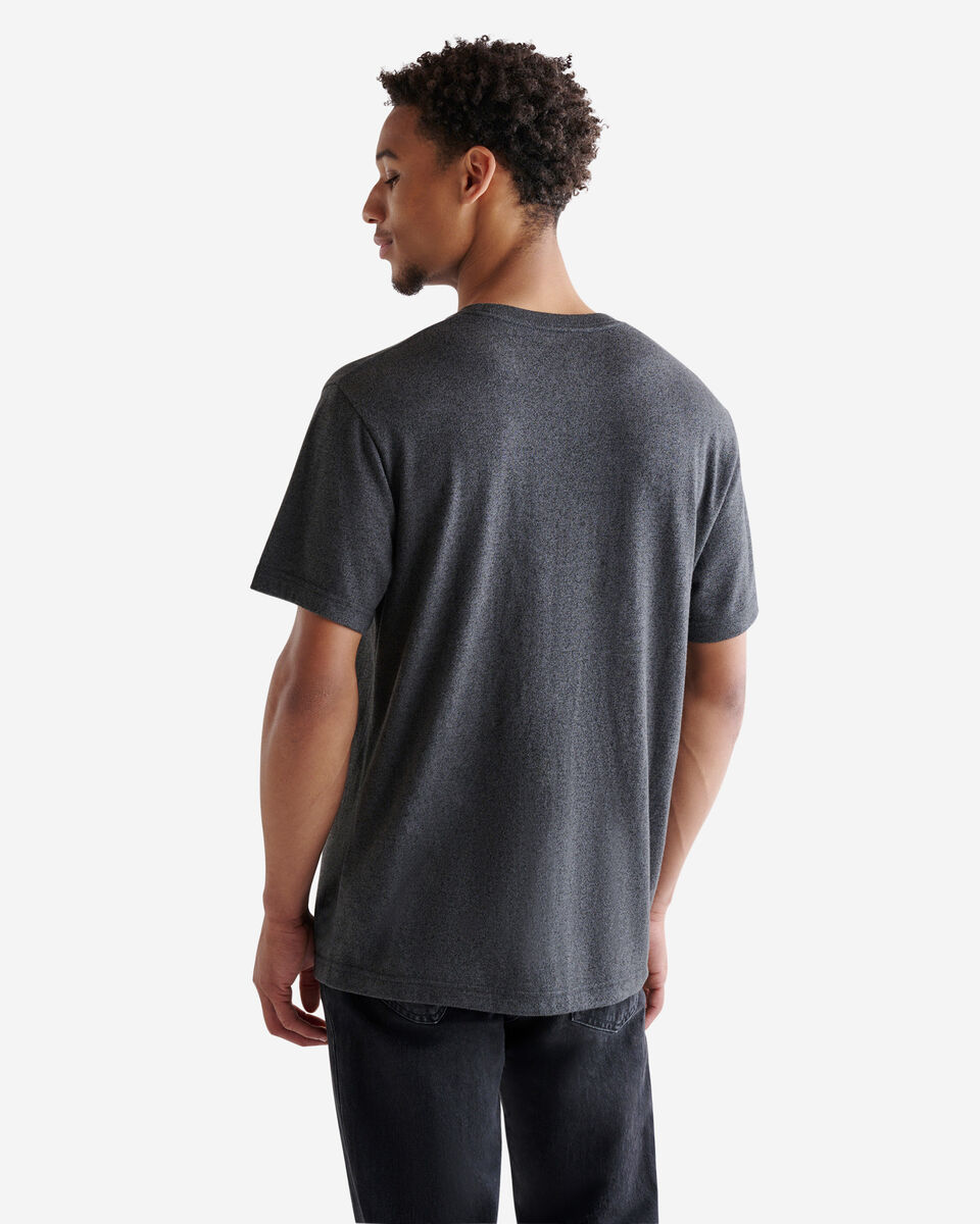 T-shirt poivr&eacute; en coton bio pour hommes