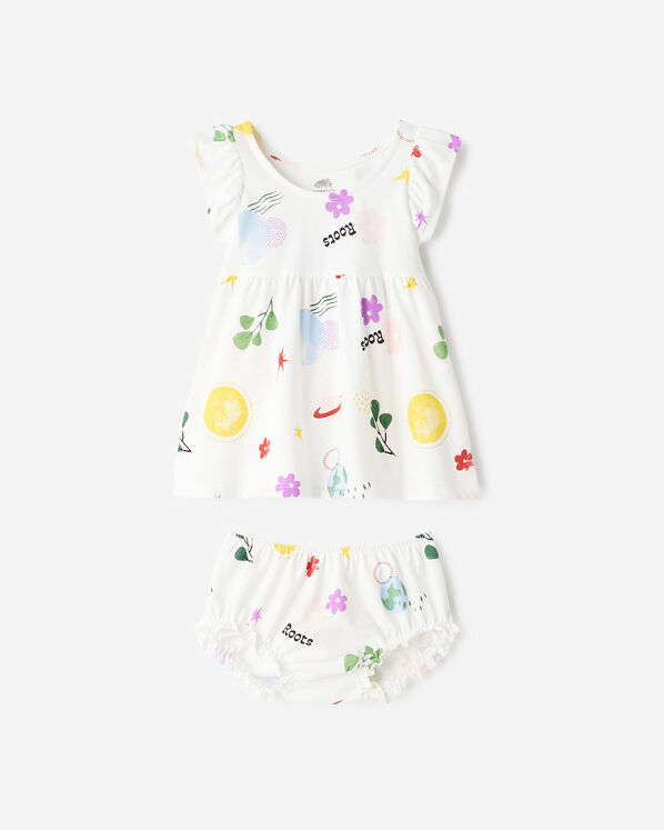 Robe babydoll Terre magique pour bébé Robe babydoll Terre magique pour bébé