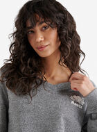 Organic Cooper V-Neck Sweatshirt