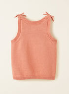 Toddler Girls Sweater Knit Tank