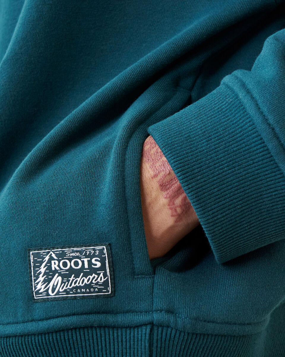 Outdoors Half Zip Mock Sweatshirt