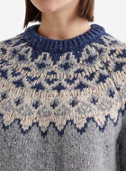 Oversized Fair Isle Sweater