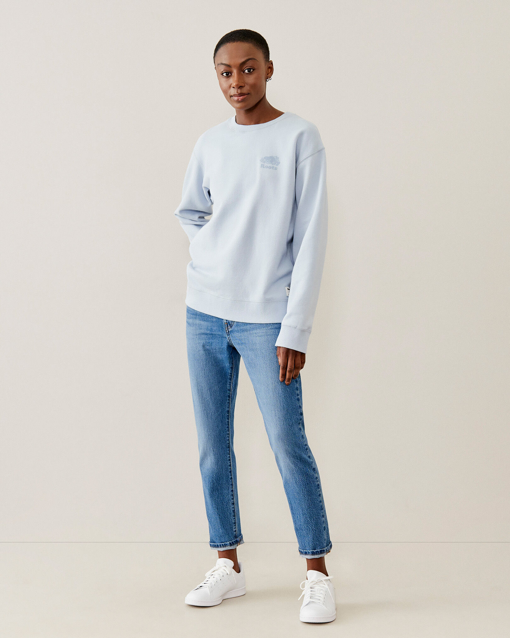 Levi's 501 sales crop jeans blue