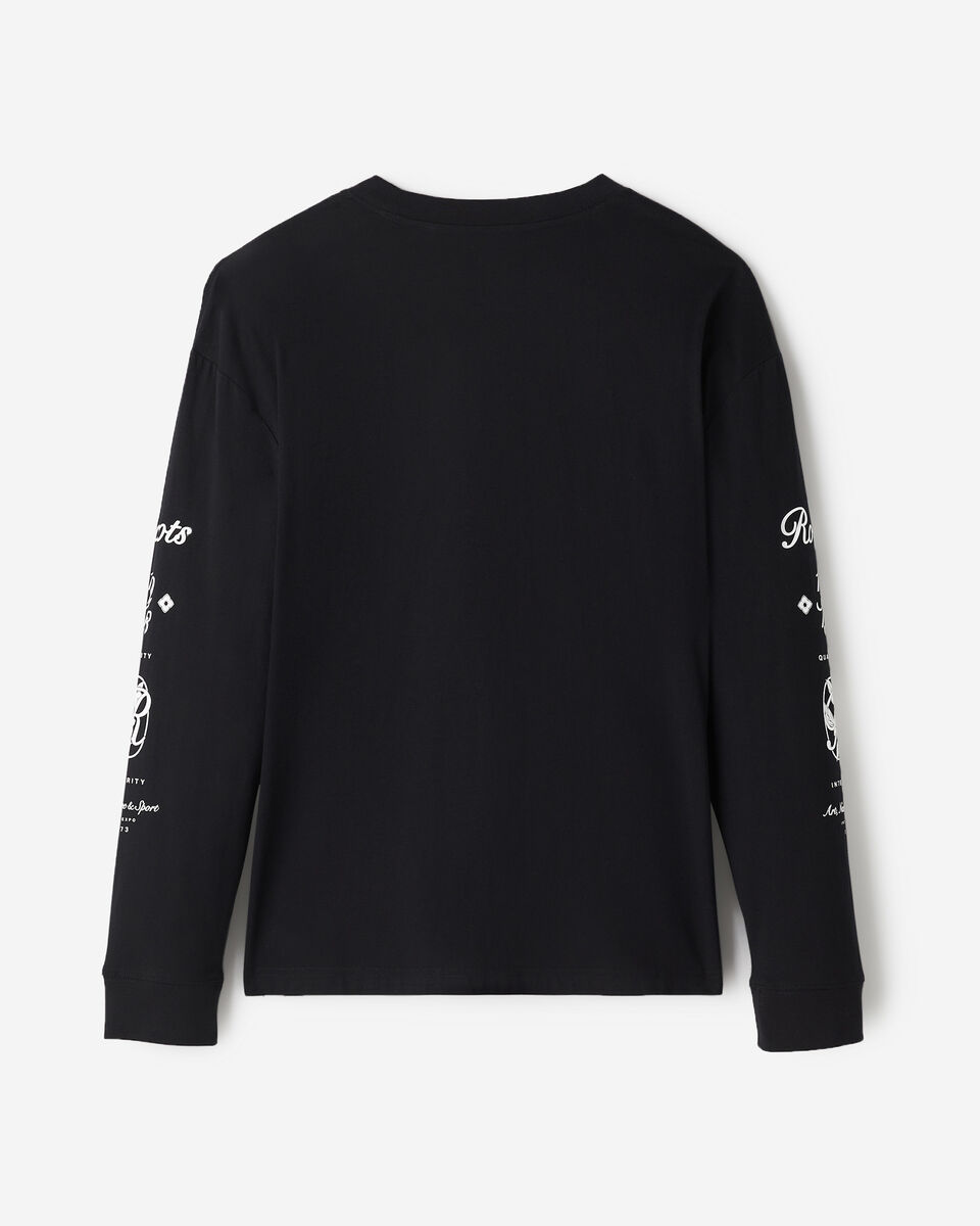Mens Studio Graphic Long Sleeve T-Shirt