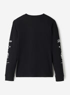Mens Studio Graphic Long Sleeve T-Shirt