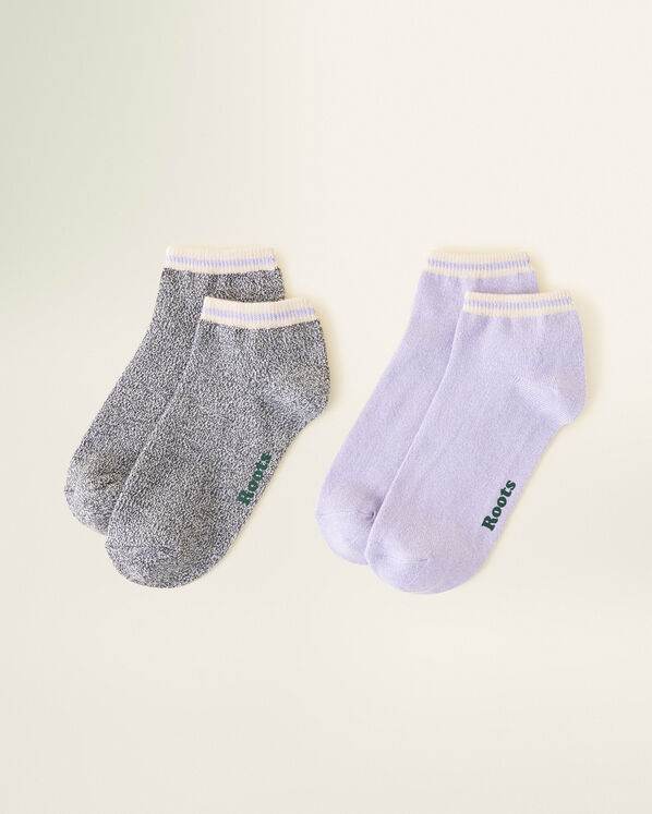 2 paires de chaussettes en coton Cabane pour adultes