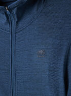 Active Textured Full Zip Hoodie