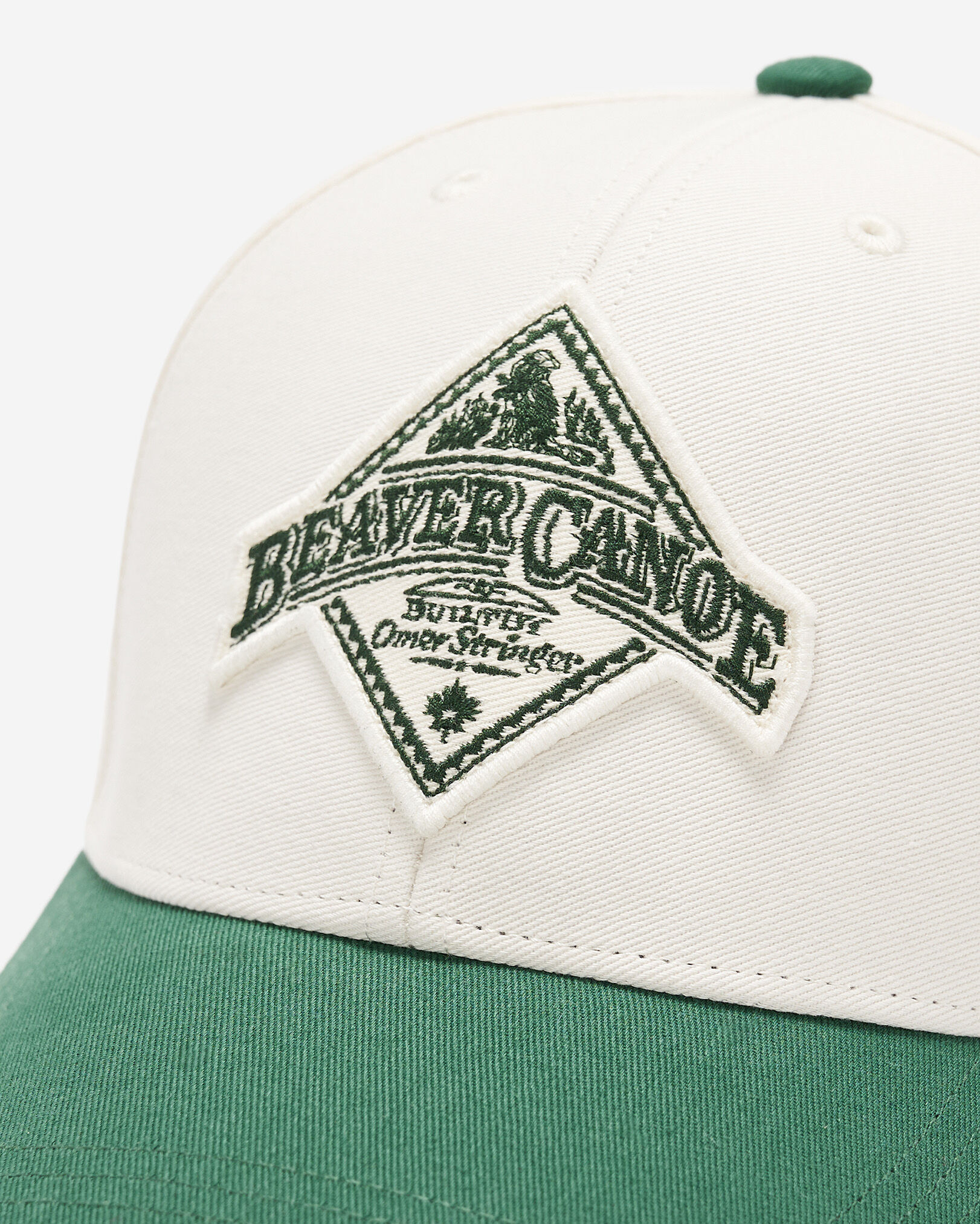 Beaver Canoe Baseball Cap