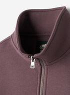 Organic Cooper Relaxed Quarter Zip Stein