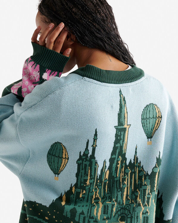 Roots X Wicked Emerald Cardigan