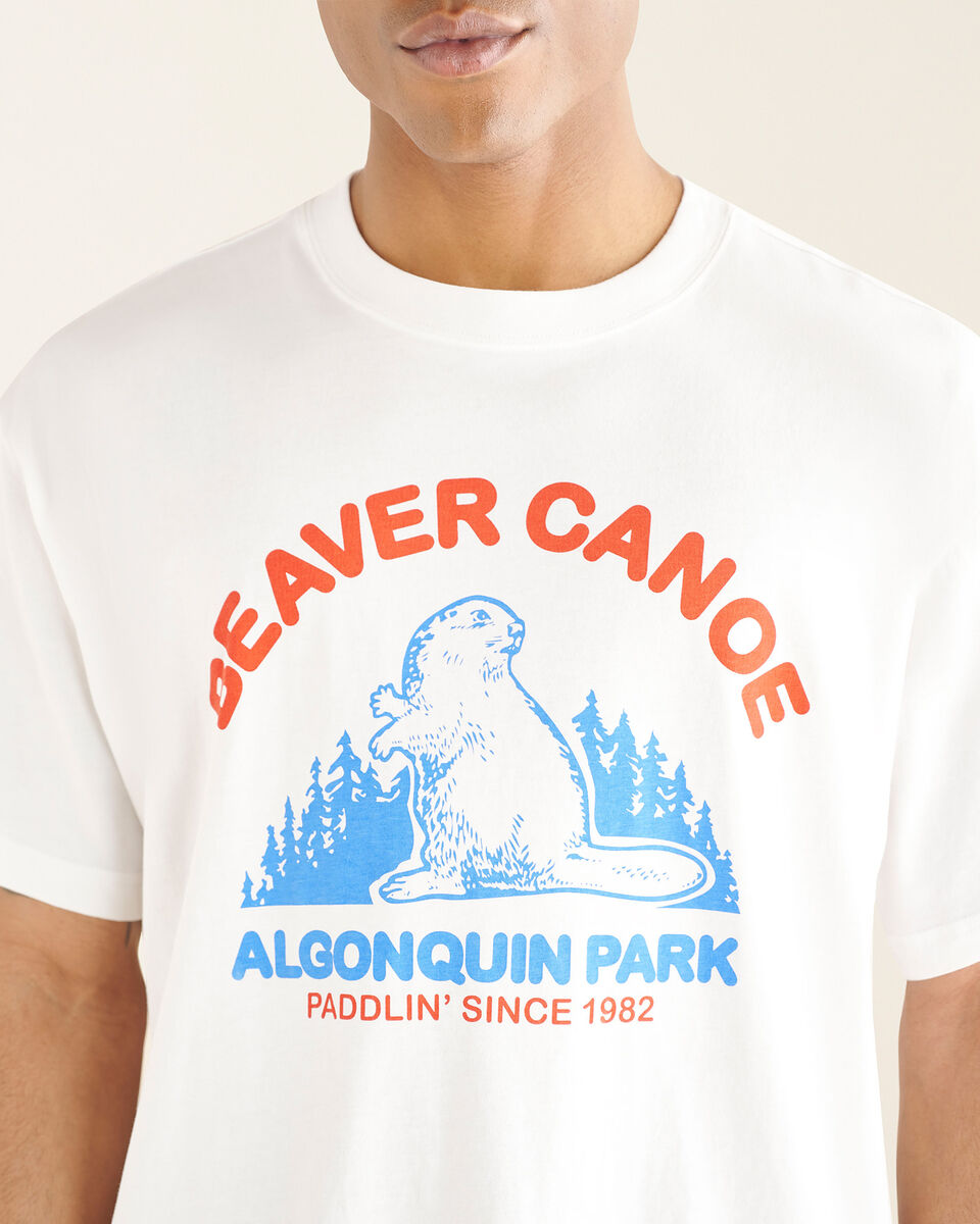 T-shirt Standing Beaver non genré